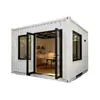 Casa Pré-fabricada Móvel de Contêiner Villa Jardim Escritório Temporário Sala de Chá Contêiner Fixo Simples Casa de Contêiner para Moradia
