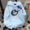 Sudadera con Capucha Estilo High Street Americano para Mujer en Otoño e Invierno Nuevo Estilo Casual Holgada Aspecto Adelgazante Forrada de Polar Engrosada Versátil Tops de Pareja