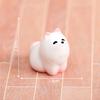 Micropaisaje creativo de adorables cachorros samoyedos, adornos para casa de muñecas, adornos de escritorio para coche.