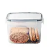 Caja de Almacenamiento de Plástico Transparente de Grado Alimenticio PP para Verduras y Granos, Set de 24 Piezas, Frasco Sellado
