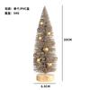 Mini Árvore de Natal de Cedro Branco Folhas de Pinheiro Árvores de Natal Decorações de Natal Arranjo de Cena Enfeites de Mesa