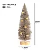 Decorações de Natal de Novos Produtos Transfronteiriças Pó de Agulha de Pinheiro Mini Árvore de Natal Decorações de Micro Paisagem para Desktop