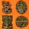 Jade Xiuyu Natural: várias estátuas esculpidas, pingentes de jade de bestas auspiciosas, peças de mão de jade, itens decorativos, atacado do fabricante