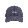 Gorra de Béisbol de Cuadros Coreana Nueva con Bordado de Letras y Visera de Pato para Hombres y Mujeres, Versátil de Ala Ancha y Corona Suave que Hace que la Cara Parezca Más Pequeña en Verano