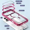 Adecuado para iPhone 18 Pro Max, funda de teléfono con protector de lente transparente acrílico, cubierta de protección de lente Apple 16, 15
