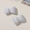 Estilo Ins suave sistema de cores macaron feminino versátil laço 3D presilha de cabelo DIY sapatos femininos meias acessórios de vestuário