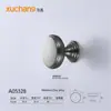 Manija Redonda Moderna Simple de Aleación de Zinc Estilo Nórdico Americano de Metal para Puerta de Gabinete de un Solo Agujero Manija para Cajón de Gabinete