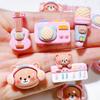 Acessórios de resina atacado acessórios diy material artesanal copo d'água pasta cola creme acessórios de cabelo infantil adesivo guitarra urso