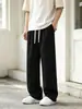 Pantalones rectos holgados de primavera, verano y otoño, fábrica de comercio exterior transfronterizo, pantalones anchos fluidos de estilo coreano, pantalones deportivos elegantes