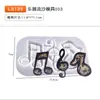 32 modelo molde arena movediza letras inglesas panda epoxi molde diy flor rectangular silicona caramelo