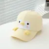 Gorra de Béisbol de Dibujos Animados de Pingüino Lindo para Primavera 2026 para Niños y Niñas, Estilo Coreano, Gorra Versátil de Protección Solar para Niños de 3 a 8 Años