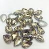 Atacado do fabricante 13*18mm strass gota de lágrima acessórios de joias DIY fundo pontiagudo cristal strass de formato especial strass de vidro atacado celular