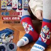 Dropshipping Invierno 2026 Nuevo Estilo Felpa Gruesa Cálida Calcetines de Rizo para Niños Calcetines de Bebé con Dibujos para Niños Pequeños Gruesos