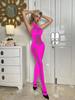Medias sexys sexy de una pieza de seda calcetines de tirantes encaje halter uniforme tentación pijama sexy ropa interior sy02