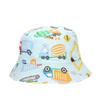 Sombrero de pescador para bebé primavera y otoño lindo animal de dibujos animados para bebé sombrero para el sol para niño pequeño de 1 a 3 años