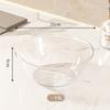 Lavabo de gran tamaño para el hogar, grueso, para lavar verduras, transparente, de plástico, para lavar los pies, para bebés.