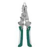 Alicate Multifuncional Transfronteiriço para Desencapar Fios, Enrolar Fios, Alicate de Eletricista, Novo Modelo para Crimpar, Desencapar, Cortador Universal de Fios Industrial