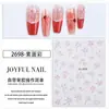 Pegatinas para Uñas Artísticas con Diseños Florales 3D para Adultos, Estilo de Alta Gama, Nuevo Modelo 2026, Pegatinas para Uñas 3D Repujadas de Fuegos Artificiales