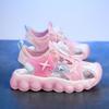 Sandalias para Niñas 2024 Verano Nuevas Sandalias Baotou para Niños Niñas Niños Medianos y Grandes Antideslizantes Suela Suave Zapatos Deportivos de Playa