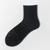 Calcetines deportivos blancos de toalla para hombre, calcetines altos para hombre, calcetines de masaje de rizo para hombre, calcetines transpirables de media caña para baloncesto