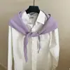 Bufanda triangular de punto estilo coreano bohemio, bufanda decorativa versátil de uso múltiple, chal atmosférico estilo ins para primavera y otoño
