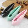 Abridor de clip de castaña artefacto para pelar abridor de nueces cuchillo para castaña cruda herramienta para pelar con clip tijeras para abrir palanca corte transversal