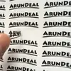 Suministro de Pegatinas Transparentes Autoadhesivas, Pegatinas Selladoras Autoadhesivas con Código QR de Logo para Leche con Té Refrigerada