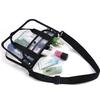 Bolso de Hombro Transparente de EVA Impermeable de Moda Estilo Coreano, Bolso Cruzado Versátil para Chicas, Bolsa de Almacenamiento para Artículos de Tocador