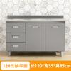 L7 Gabinetes de Cocina de Acero Inoxidable 304 Totalmente Montados Alacenas de Cocina para Alquilar Gabinetes de Cocina Almacenamiento Gabinete para Estufa Doméstica Fregadero Integrado