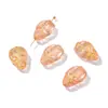Estilo Antigo Coruja Pintada de Dourado Iridescente Contas de Vidro Contas Soltas Pulseira Colar DIY Feito à Mão Acessórios para Joias com Contas Venda por Atacado
