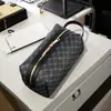 Bolso de Mano Transfronterizo para Hombre Nuevo, Neceser de Gran Capacidad, Bolsa de Almacenamiento Repelente al Agua, Neceser Casual Estampado Simulado