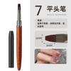 Fabricante de Pincéis para Pintura Fototerapia com Cabo de Sândalo para Manicures para Nail Art, Desenho de Linhas, Pintura de Flores, Sombreamento, Pincéis para Unhas Degradê Atacado