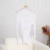 Top Camiseta Plissada de Vime Linha Principal Miyake Feminino Elegante Gola Meio Alta Design Slim-Fit Camisa Básica Fashion Versátil