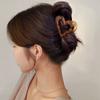 Elegante Horquilla de Amor de Ácido Acético para el Cabello Clip para Recoger el Cabello en Moño Simple de Cola de Caballo Alta Accesorios para el Cabello Nuevos de Alta Gama para Mujer