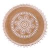 Montanha-russa tecida ins estilo nórdico placemat algodão linho mesa de jantar isolamento tapete tiro adereços casa juta tapete decorativo