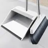 Conjunto de Vassoura e Pá de Lixo para Uso Doméstico, Combo Vassoura e Pá para Banheiro, Rodo Único, Vassoura para Varrer Interna e Externa