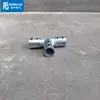 Interruptor e tomada de estilo industrial montados na superfície cotovelo de metal galvanizado tubo 20 pente de copo suporte de parede divisória caixa de junção T acessórios