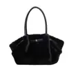 Bolsas de Felpa para Otoño e Invierno Bolsos de Hombro Individuales Peludos Elegantes para Mujer 2026 Nuevo Bolso de Mano Tote Bolso Peludo