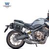 Muscle car Wolf adequado para 21/22 Honda CB650R bolsa lateral bolsa lateral retro caixa lateral modificação bolsa capacete liberação rápida