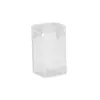 Caja de Embalaje Transparente de PVC Mascota Plegable Colorida Café Plástico Caja PP Escarchado Patrón Diagonal Comida Caja de Té