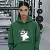 Sudadera con Capucha Estampado de Gato Transfronterizo Comercio Exterior Amazon Temuwish Mayoreo