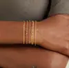 Comércio Exterior Transfronteiriço Terno Joias Pulseira Personalizada Nova Liga Combinação Pulseira Conjunto de Seis Peças Venda Quente