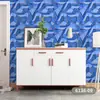 Papel pintado moderno de lujo ligero, geométrico 3D, estilo gaming, impermeable y lavable, papel pintado decorativo autoadhesivo para pared de fondo de TV