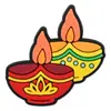 Charms para tamancos com tema de Bangladesh da Amazon, fivelas de sapato de borracha macia em PVC, fivelas decorativas para tamancos, decorações de tamancos DIY, atacado