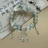 Pulsera de Borlas con Cuentas Inspirada en Novelas para Mujer, en Stock, al por Mayor, Diseño Único, Alto Valor Estético, Personalizable, No Repetitiva, Versátil