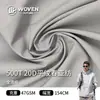 Spot de Fábrica 500t 20D Polié Pongee Liso Impermeável Tecido para Jaqueta de Plumas Jaqueta de Algodão Jaqueta Corta-vento