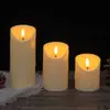 Velas Eletrônicas de LED, Velas Falsas Simuladas, Luzes Decorativas, Enfeites Românticos de Casamento, Adereços, Luzes de Atmosfera de Vela Transfronteiriças