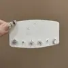 Pendientes de Plata de Ley S925 con Perlas de Imitación de Gama Alta para Mujer, Pendientes de Diseño Nicho, Pinzas para Orejas y Accesorios para Orejas Versátiles y Elegantes