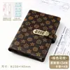 Porta-Comprovantes de Depósito Regular de Grande Capacidade com Trava de Senha, Livro de Armazenamento, Artefato Multifuncional para Coleta de Cheques e Depósitos, Livro de Coleta de Notas
