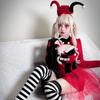 Halloween clown suit circo cos costume punk harry broken soul clown show adulto cosplay costume